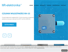 Tablet Screenshot of mr-elektronika.pl